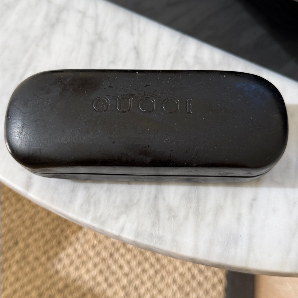 Gucci Gradient Rectangle Green Sunglasses - image 4